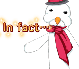 Lovely Santa Girl ~ Holy Night ~English sticker #14215775