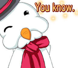 Lovely Santa Girl ~ Holy Night ~English sticker #14215777