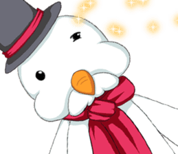 Lovely Santa Girl ~ Holy Night ~English sticker #14215785