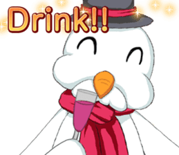 Lovely Santa Girl ~ Holy Night ~English sticker #14215789