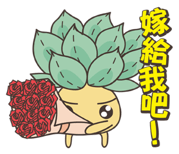 Grandpa Ginseng enjoy festival with you sticker #14215802