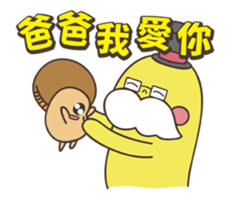 Grandpa Ginseng enjoy festival with you sticker #14215812