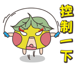 Grandpa Ginseng enjoy festival with you sticker #14215823