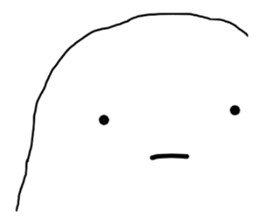 Soft cute ghosts sticker #14215935