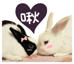 Bosstwo-CUTE Rabbit sticker #14216219
