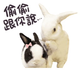Bosstwo-CUTE Rabbit sticker #14216221
