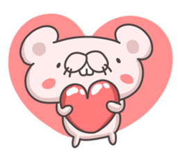 Cute sticker.A lot of heart mark sticker #14217722