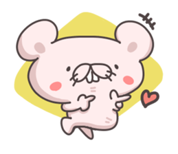 Cute sticker.A lot of heart mark sticker #14217729