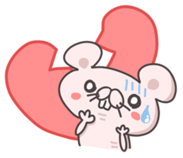 Cute sticker.A lot of heart mark sticker #14217737