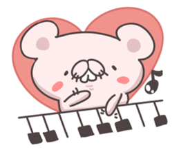 Cute sticker.A lot of heart mark sticker #14217742