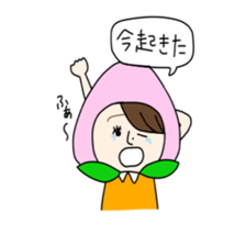 momochan and friends sticker #14218065