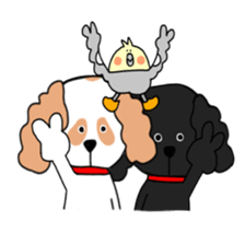 momochan and friends sticker #14218086