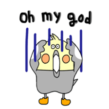 momochan and friends sticker #14218087