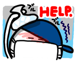 The reaction with the cute hat boy. sticker #14218327