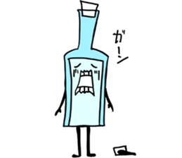 Okawari-Soro-Soro-Chan & Drinkers sticker #14218404