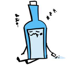 Okawari-Soro-Soro-Chan & Drinkers sticker #14218405