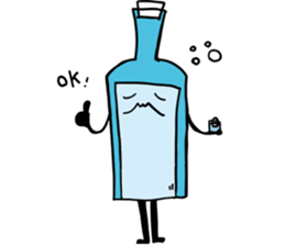 Okawari-Soro-Soro-Chan & Drinkers sticker #14218406