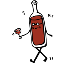 Okawari-Soro-Soro-Chan & Drinkers sticker #14218409