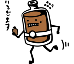 Okawari-Soro-Soro-Chan & Drinkers sticker #14218415