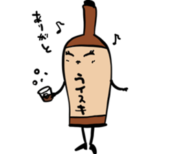 Okawari-Soro-Soro-Chan & Drinkers sticker #14218420