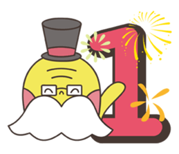 Grandpa Ginseng enjoy festival with you2 sticker #14218432