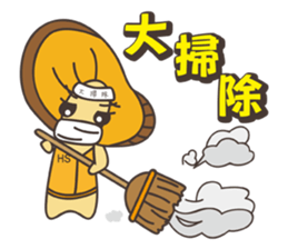 Grandpa Ginseng enjoy festival with you2 sticker #14218434