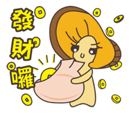Grandpa Ginseng enjoy festival with you2 sticker #14218442
