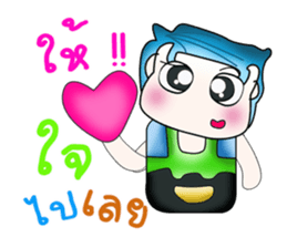 Hello! My name is Yamamoto. ^^!! sticker #14218931