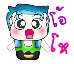 Hello! My name is Yamamoto. ^^!! sticker #14218937