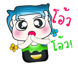 Hello! My name is Yamamoto. ^^!! sticker #14218962