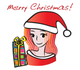 Red hair Beauty sticker #14219867