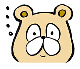 Adult bear(In thirties) sticker #14220131