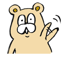 Adult bear(In thirties) sticker #14220141