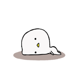 White puretty guy sticker #14220540