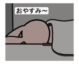 A moving!pink rabbit. sticker #14220561