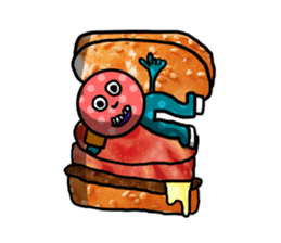 I throw poison for you who is tired. sticker #14220706