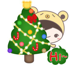 MoMo & GoGo ( Xmas & New Year ) sticker #14221118