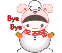 MoMo & GoGo ( Xmas & New Year ) sticker #14221123