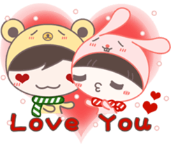 MoMo & GoGo ( Xmas & New Year ) sticker #14221126