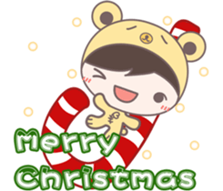 MoMo & GoGo ( Xmas & New Year ) sticker #14221129