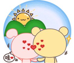 MoMo & GoGo ( Xmas & New Year ) sticker #14221145