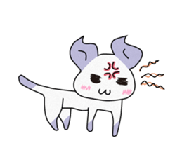 Nyakky & Nazorin & Kigurumi-chan sticker #14221198