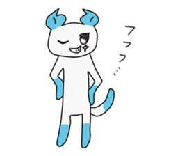 Nyakky & Nazorin & Kigurumi-chan sticker #14221199