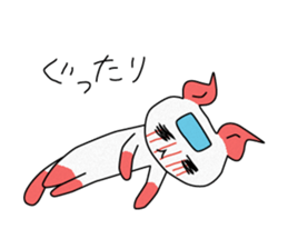 Nyakky & Nazorin & Kigurumi-chan sticker #14221200