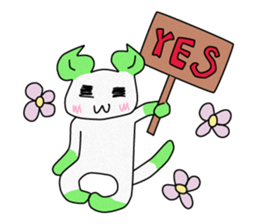 Nyakky & Nazorin & Kigurumi-chan sticker #14221202