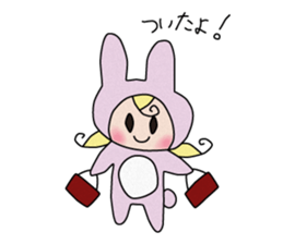 Nyakky & Nazorin & Kigurumi-chan sticker #14221217