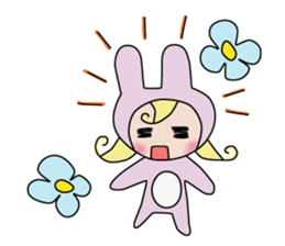 Nyakky & Nazorin & Kigurumi-chan sticker #14221221