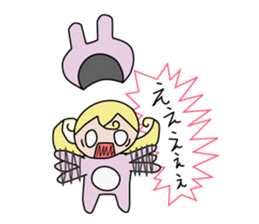 Nyakky & Nazorin & Kigurumi-chan sticker #14221230