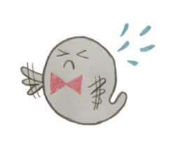 Mr. ghost-chan 2 sticker #14221680