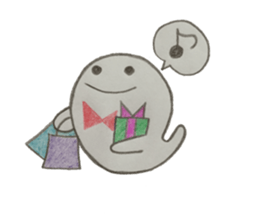 Mr. ghost-chan 2 sticker #14221681